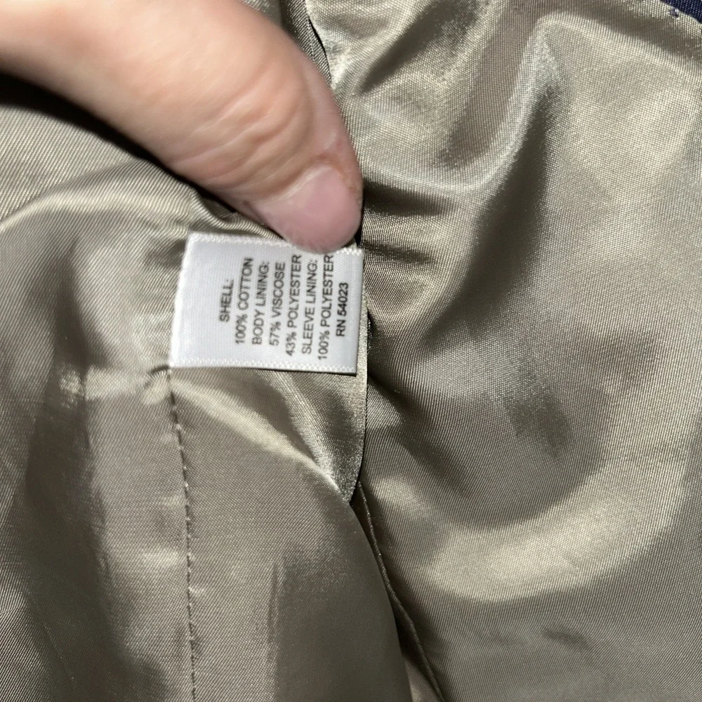 Men's Banana Republic Tessuti‎ Sondrio Modern Fit Blazer Sz 40 R Khaki Italy
